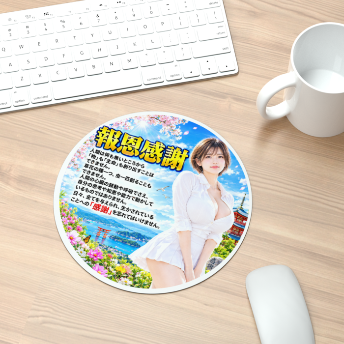 マウスパッド - 丸型