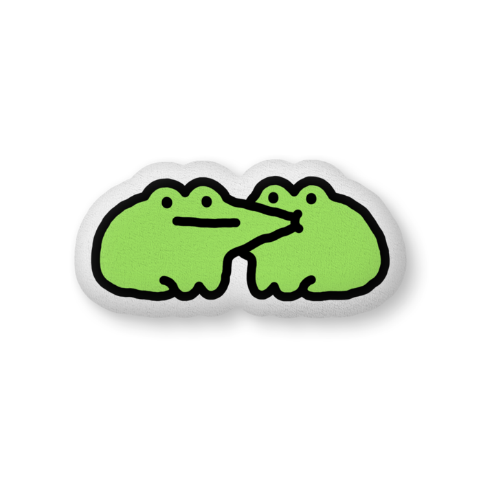 ふかふかクッション - 中 - 片面