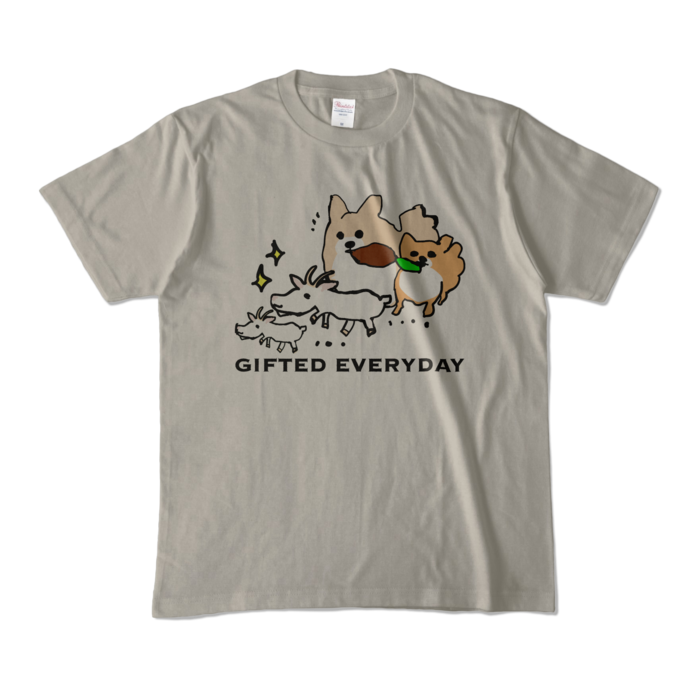 カラーTシャツ - M - シルバーグレー (淡色)