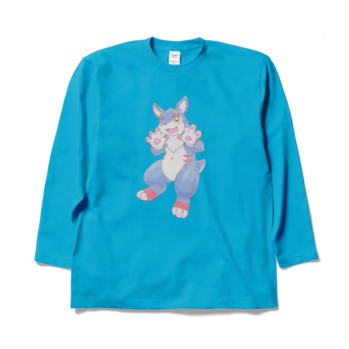 ロングスリーブTシャツ - XL - ターコイズ