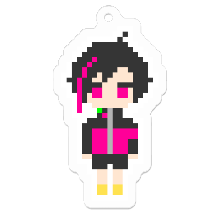 辛アクリルキーホルダー