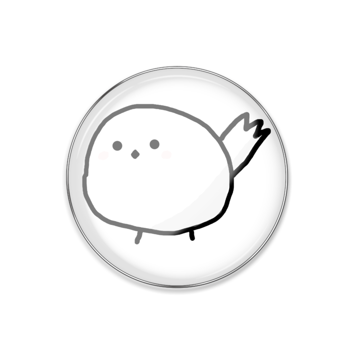 ピンバッジ - 丸形25mm