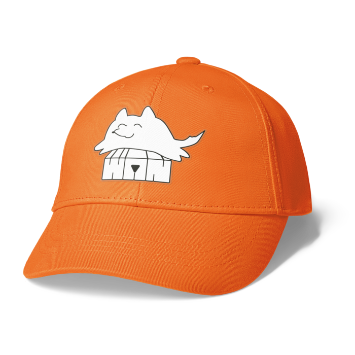 キャップ - オレンジ
