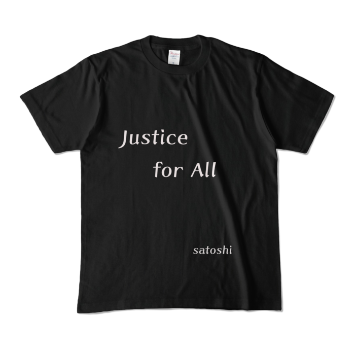 カラーTシャツ - M - ブラック (濃色)