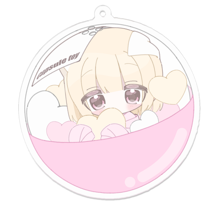 アクリルキーホルダー - 70 x 70 (mm)