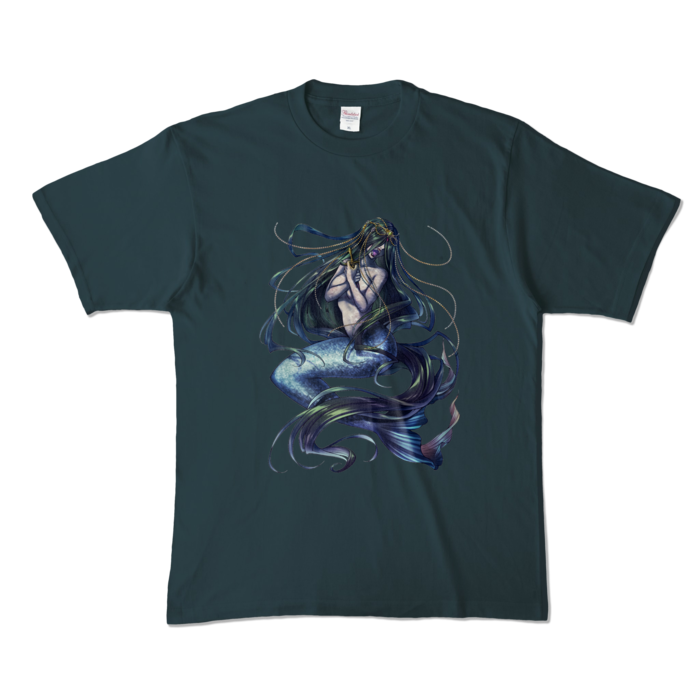 カラーTシャツ - XL - デニム (濃色)