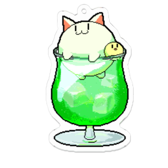 アクリルキーホルダー - 70 x 70 (mm)