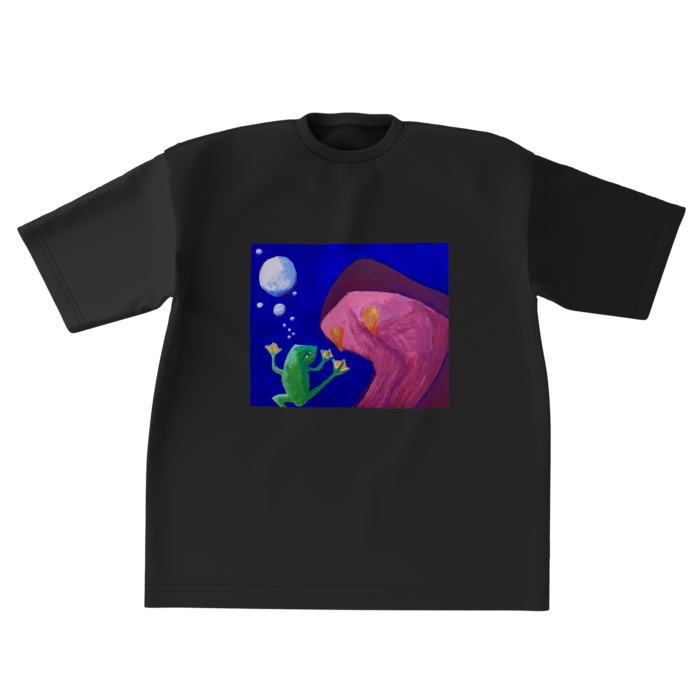 ビッグシルエットTシャツ - XL - 正面