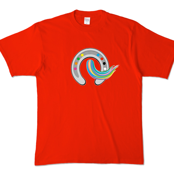 カラーTシャツ - XL - レッド (濃色)