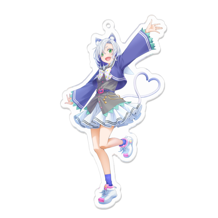 アクリルキーホルダー - 100 x 100 (mm)