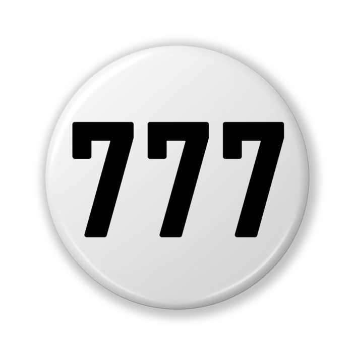 【777】缶バッジ- 32mm