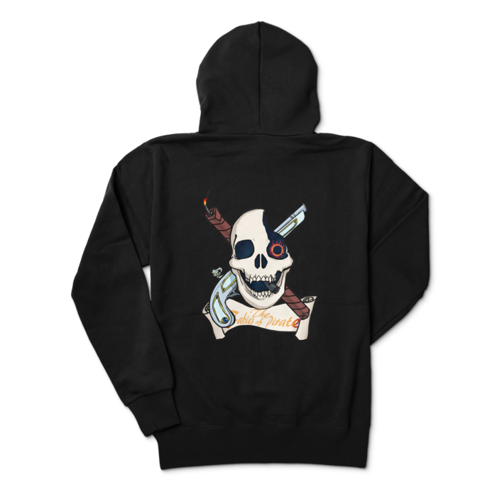 ジップパーカー - M - 背面