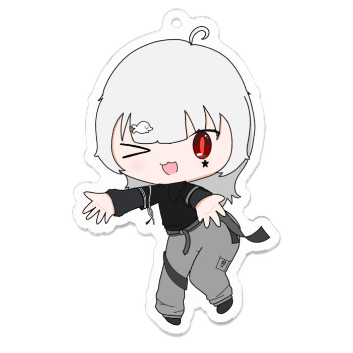 アクリルキーホルダー - 70 x 70 (mm)