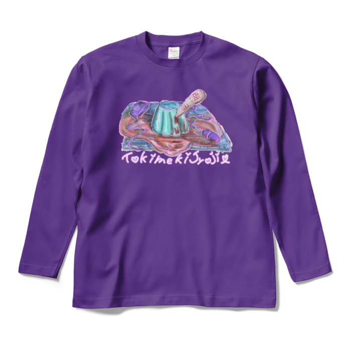 ロングスリーブTシャツ - M - パープル