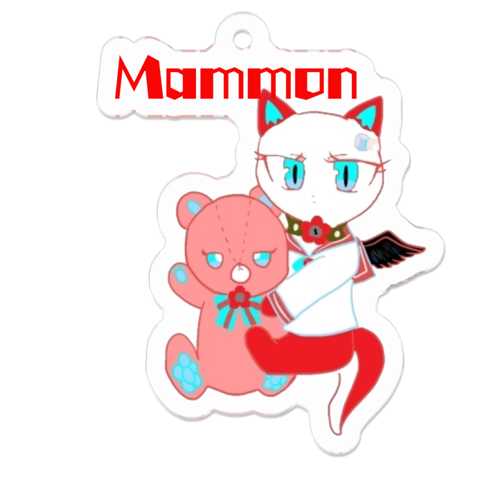 セーラーマモン テディベア アクリルキーホルダー Alviss Booth