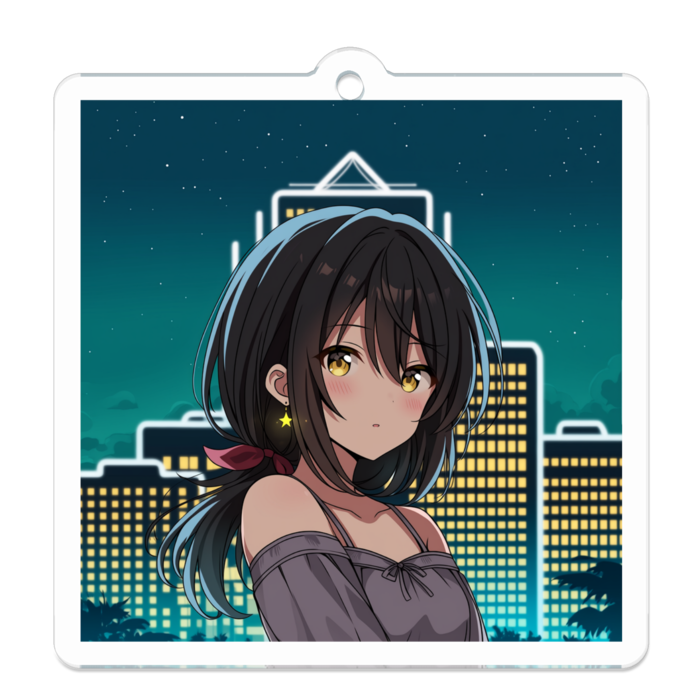 アクリルキーホルダー - W50 × 50mm 以内