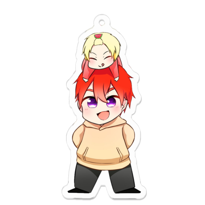 アクリルキーホルダー - 70 x 70 (mm)