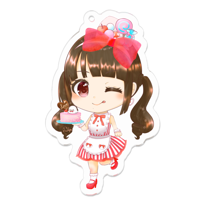 アクリルキーホルダー - 70 x 70 (mm)