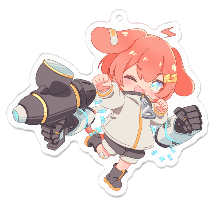 アクリルキーホルダー - 70 x 70 (mm)