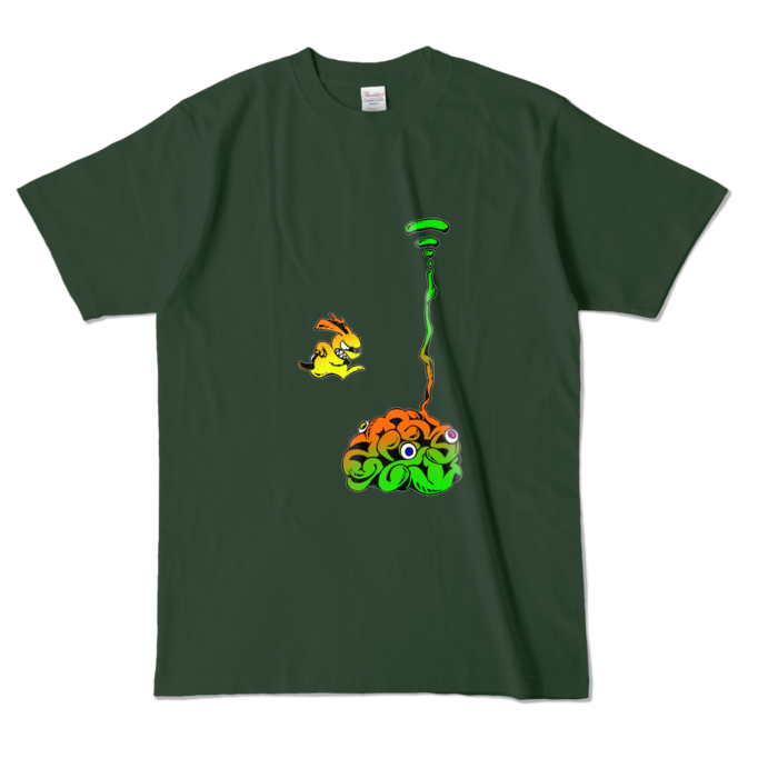 カラーTシャツ - L - フォレスト (濃色)(5)
