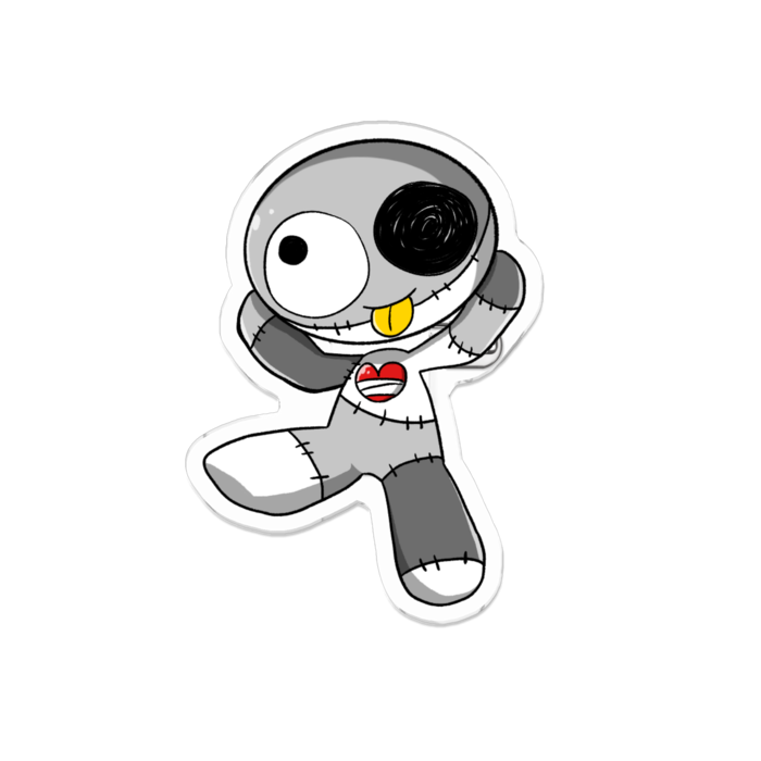 アクリルバッジ - 70 x 70 (mm)