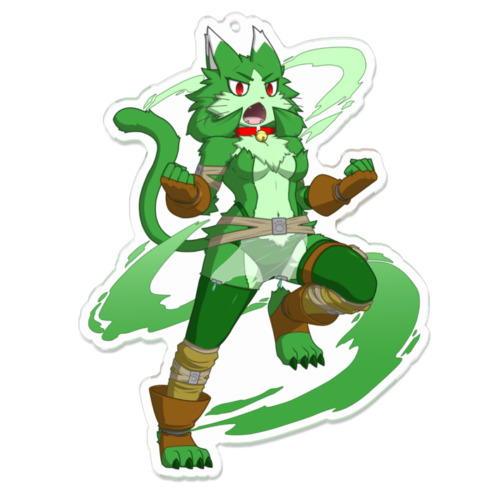 アクリルキーホルダー - 100 x 100 (mm)