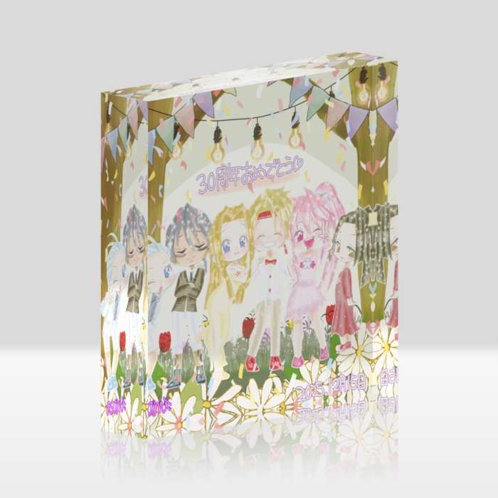 アクリルブロック - 100x100mm