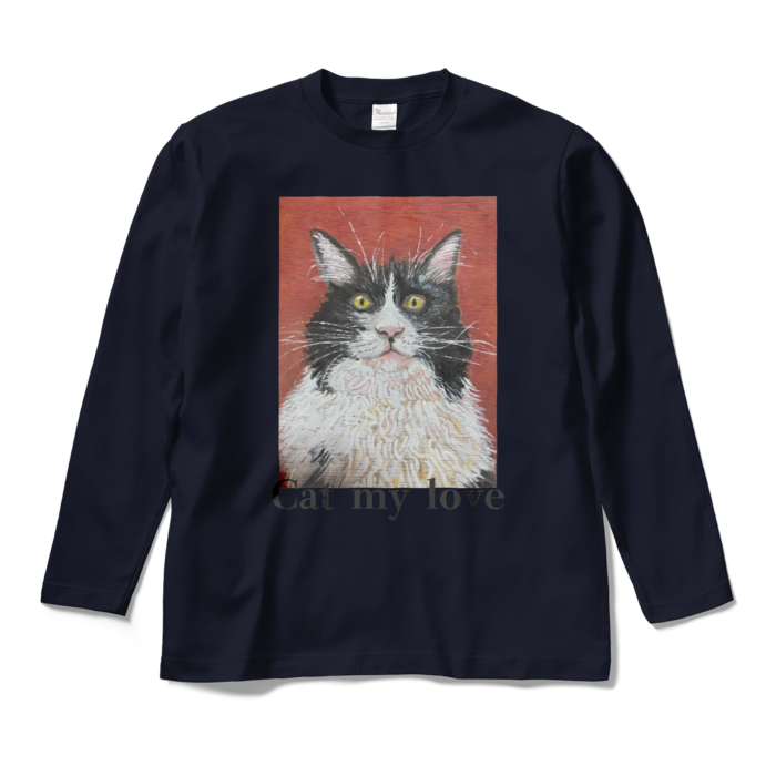 ロングスリーブTシャツ - M - ネイビー