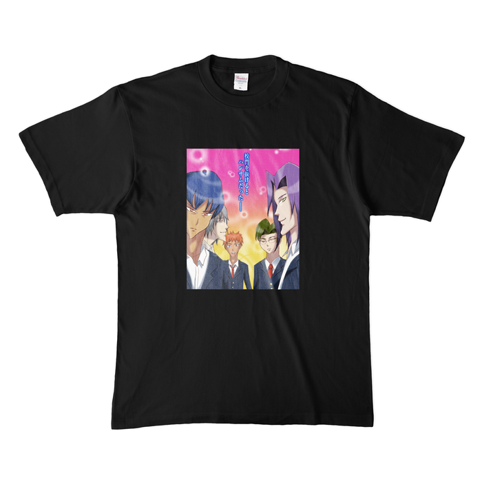 カラーTシャツ(濃色) - XL - ブラック