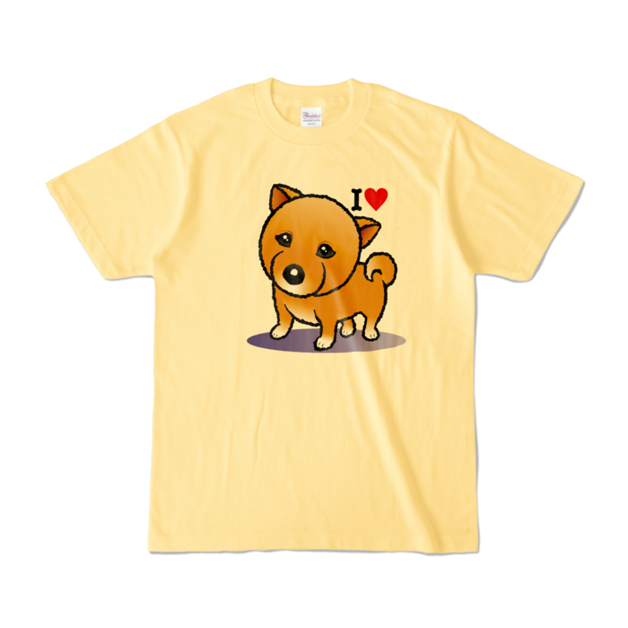 カラーTシャツ - S - ライトイエロー (淡色)