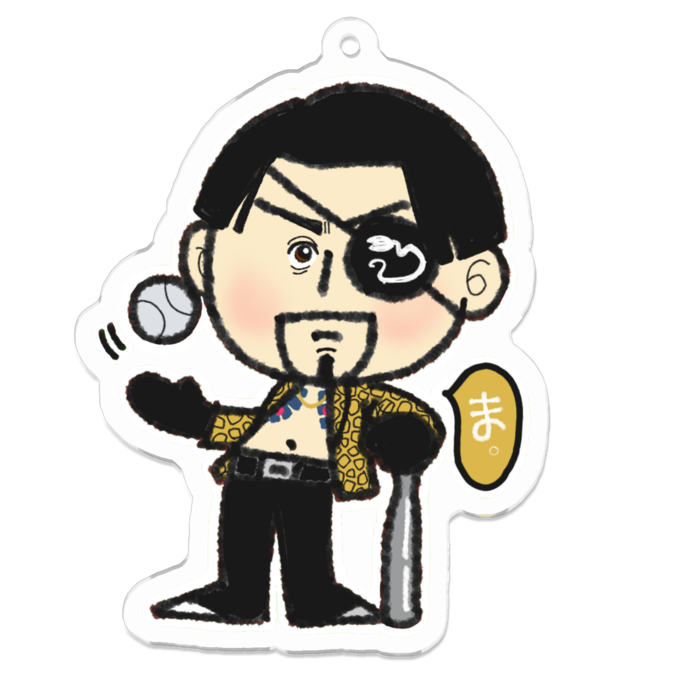 アクリルキーホルダー - 70 x 70 (mm)