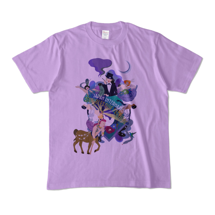 カラーTシャツ - M - ライトパープル (淡色)