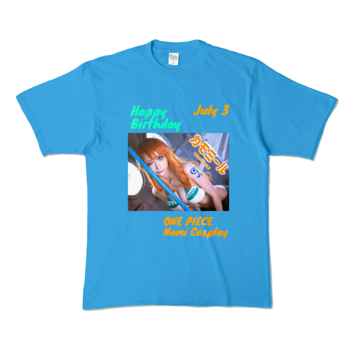 カラーTシャツ - XL - ターコイズ (濃色)