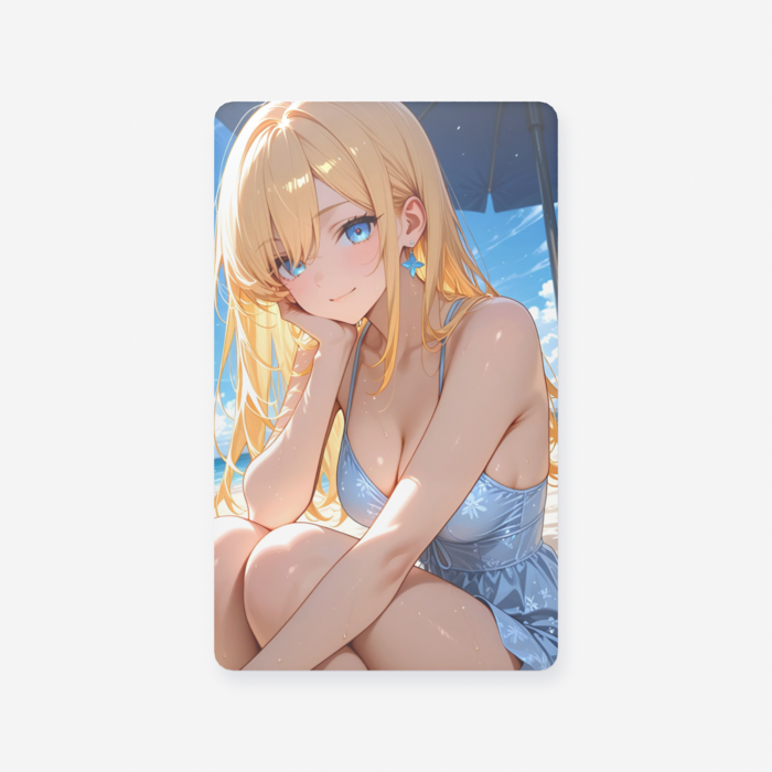 クリアカード - 名刺（55 × 91mm）
