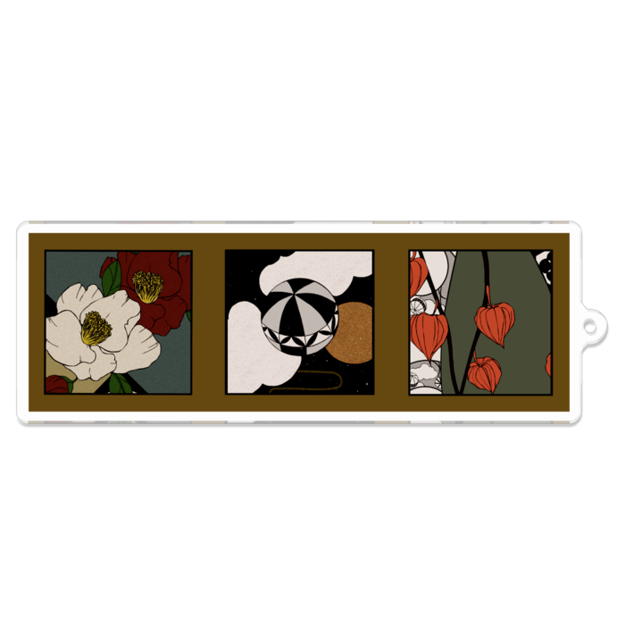 アクリルキーホルダー - 100 x 100 (mm)