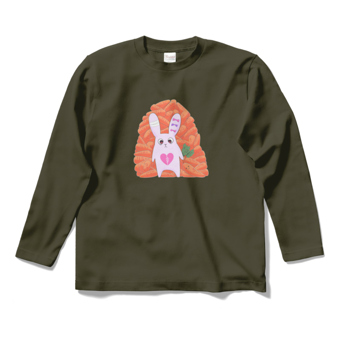 ロングスリーブTシャツ - S - アーミーグリーン