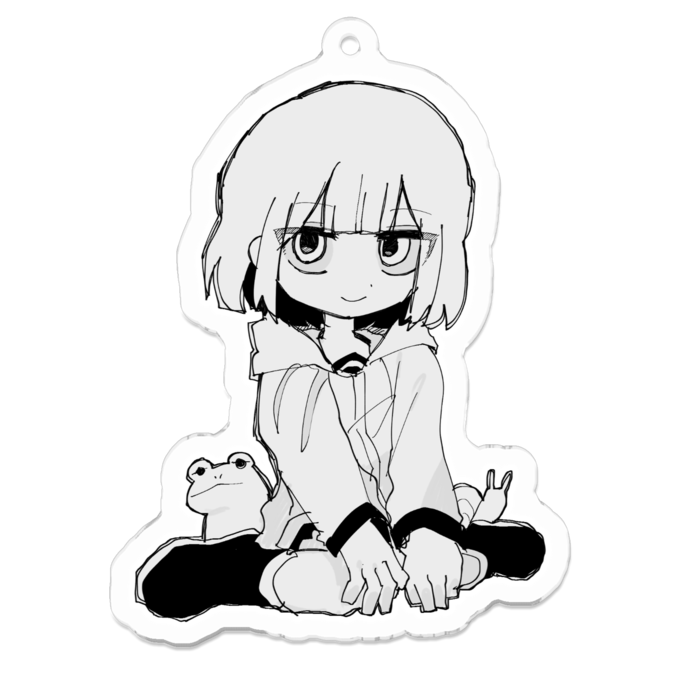 アクリルキーホルダー - 70 x 70 (mm)