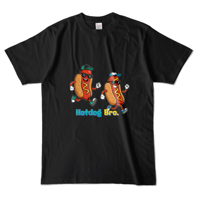 カラーTシャツ - L - ブラック (濃色)