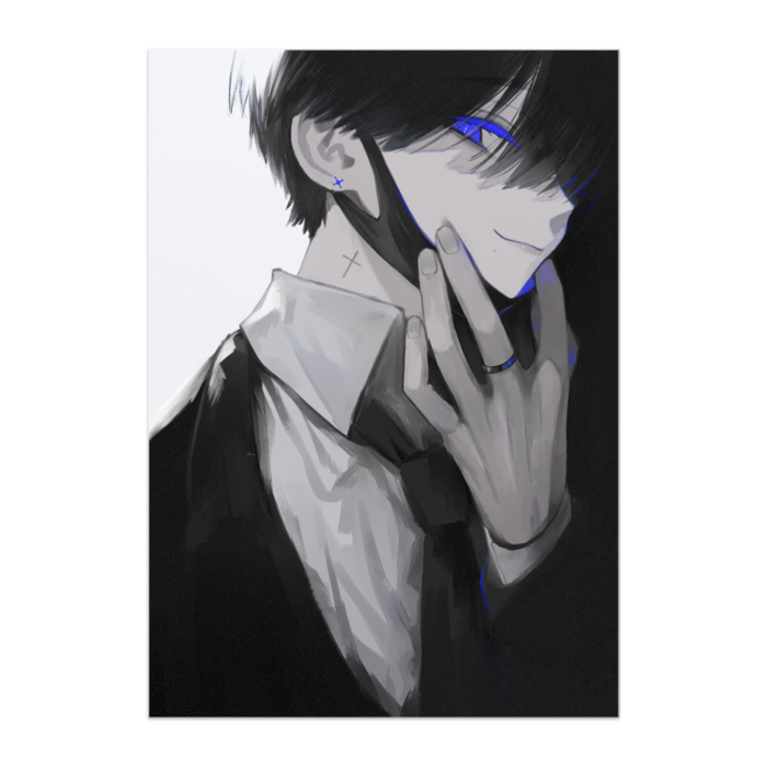 ポスター 関わらないほうがいい男 創作雑貨 2 00 A M Booth