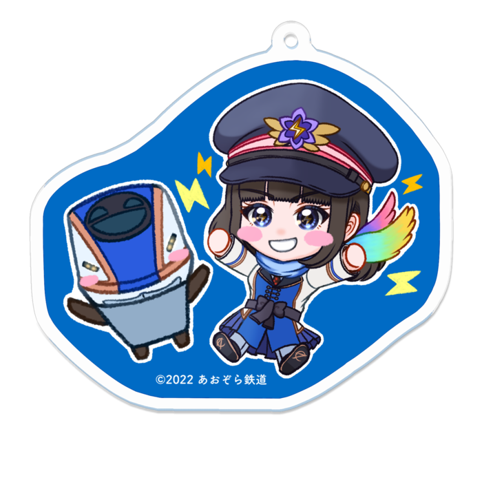 アクリルキーホルダー(コーティング) - 70 x 70 (mm)