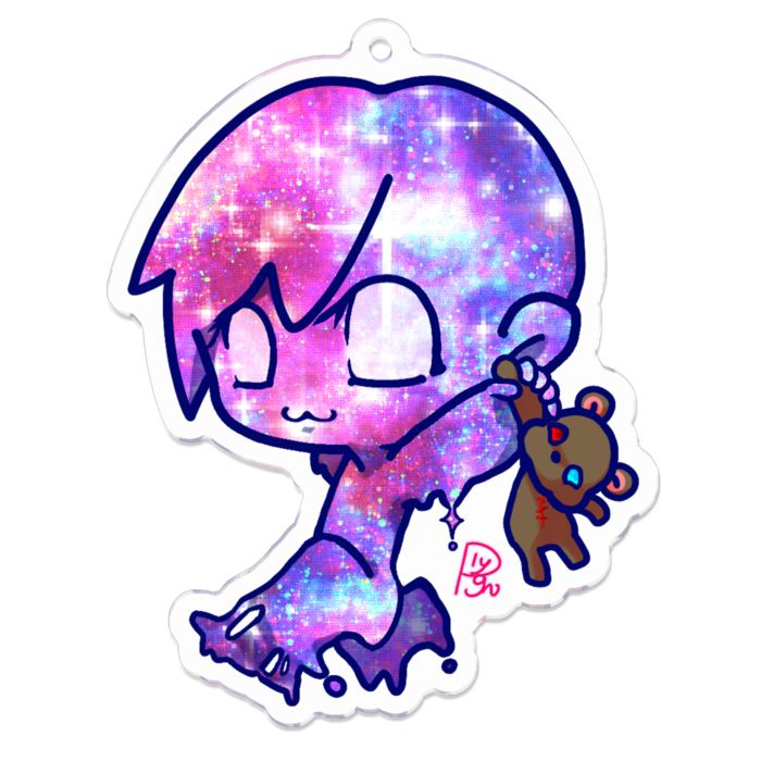 アクリルキーホルダー - 70 x 70 (mm)