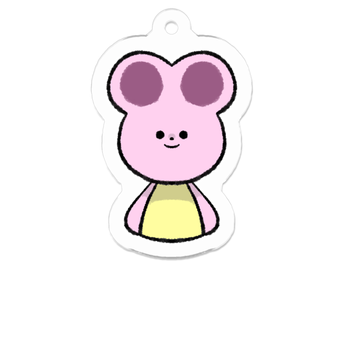 アクリルキーホルダー - 50 x 50 (mm)