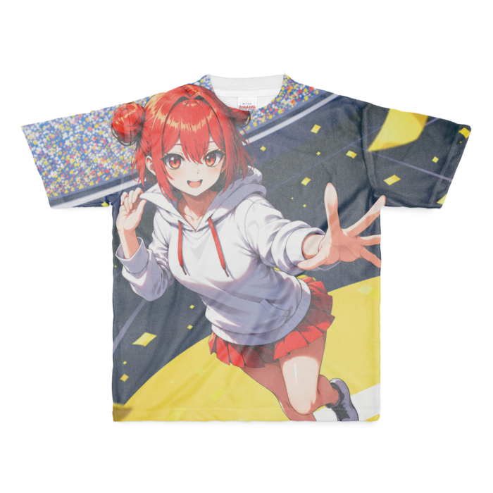 フルグラフィックTシャツ - M - 正面印刷のみ