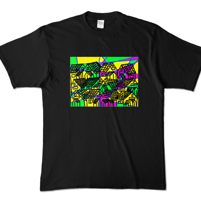 カラーTシャツ - XL - ブラック (濃色)