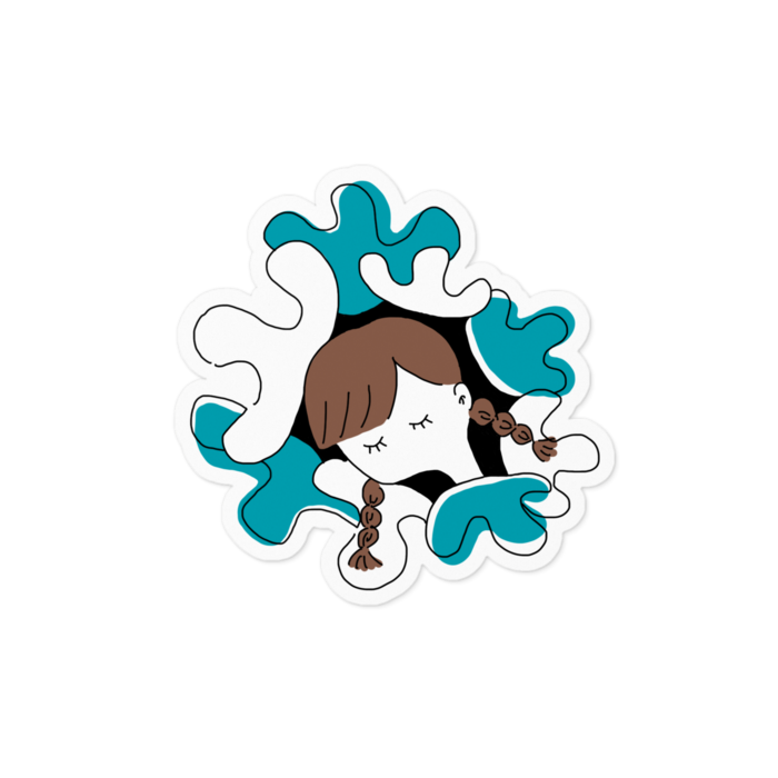 ステッカー - 100 x 100 (mm)