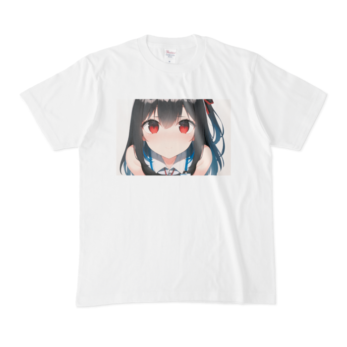 Tシャツ - M - 白 両面プリント