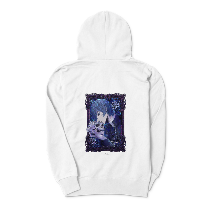 ジップパーカー - S - ホワイト