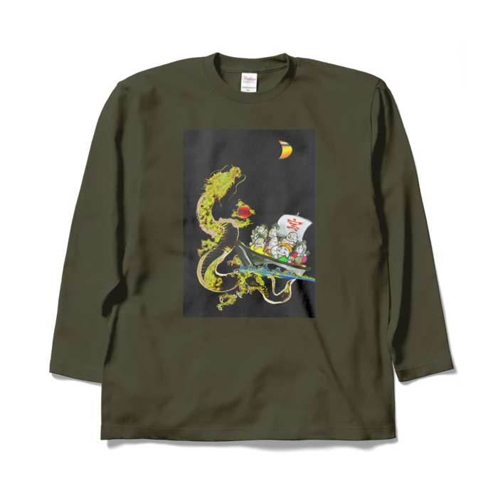 ロングスリーブTシャツ - XL - アーミーグリーン