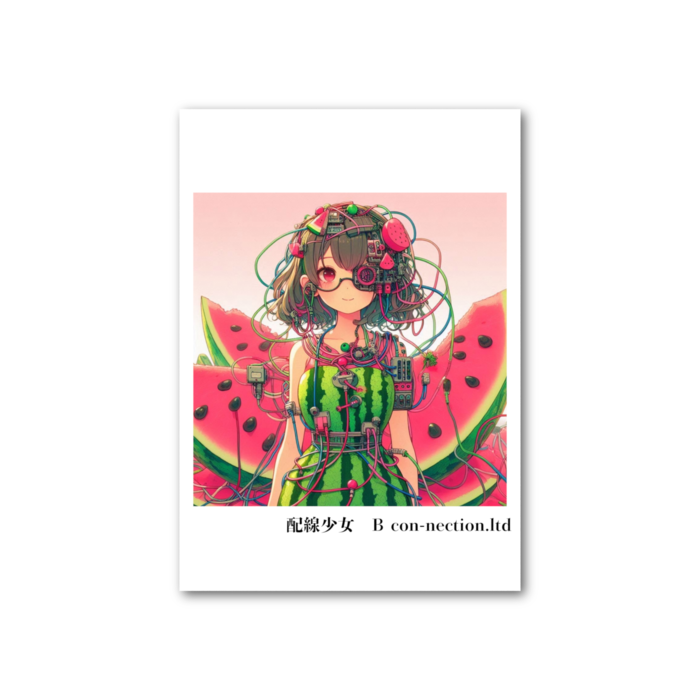 フォト風カード - 縦 - 片面