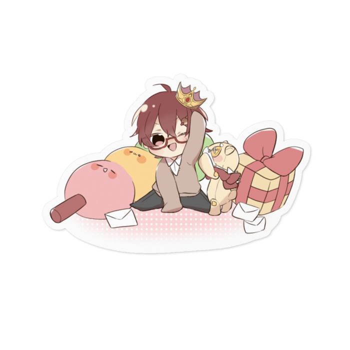 ステッカー - 100 x 100 (mm)